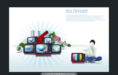 3D数字电视广告 引领数字广告设计的视觉革命